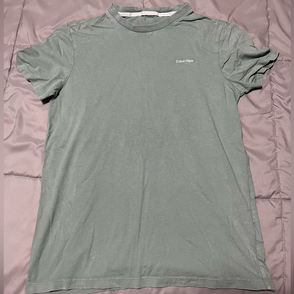 Greenish Calvin Klein shirt